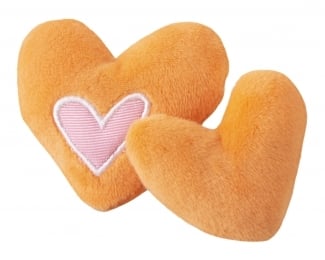 CATNIP HEARTS ORANGE