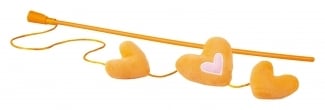 CATNIP HEARTS MAGIC STICK ORANGE