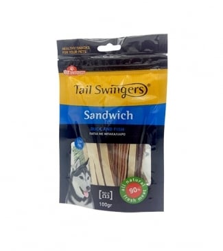 SANDWICH WITH DUCK AND FISH