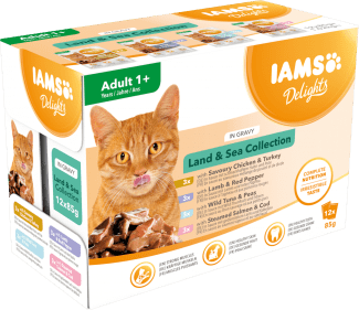 IAMS CAT POUCH LAND AND SEA GRAVY 12X85