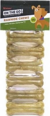 Пет инт. 1251 ON THE GO Кожен кокал 8см/6бр