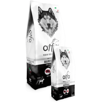 Alfa beed and lamb - Суха храна АЛФА за  кучета с вкус на говеждо и агне, 20 кг.