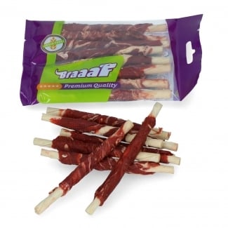 БР усукани солети с телешко и риба 280 гр - Twisted sticks with beef and fish