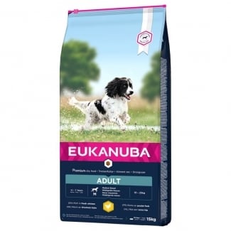 EUK DOG ADULT MEDIUM 15