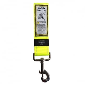 SAFETY BELT CLIP YELOW