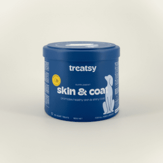 Treatsy куче Кожа и козина 180 гр