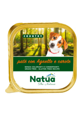 Natua 5203 куче пастет Агне и моркови 100 гр