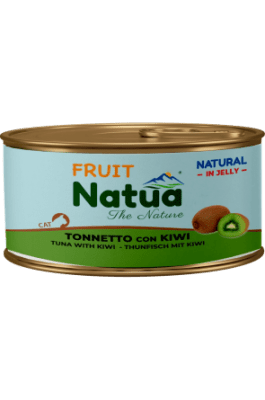 Natua 0198 котка Риба тон и киви в желе 85 гр