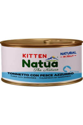 Natua 0251 котка китен Риба тон и сардини в желе 85 гр