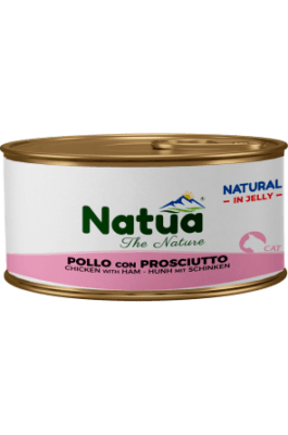 Natua 0301 котка Пиле с прошуто в желе 85 гр