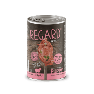 REGARD 415 г куче пастет Пъпи говеждо 75%