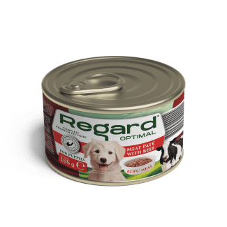 REGARD 185 г куче консерва Пъпи говеждо 82%