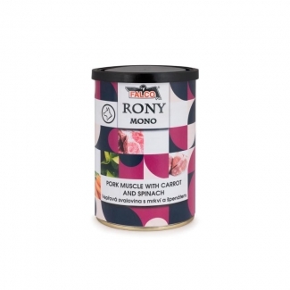Консерва куче RONY MONO 0.4 Свинско
