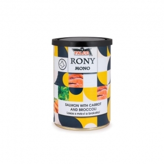 Консерва куче RONY MONO 0.4 Сьомга