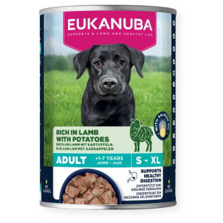 EUK DOG CAN LC AD LMB&POT 400g