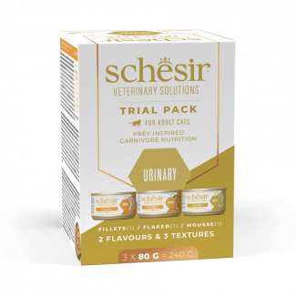 ШЗ ВЕТ TRIAL PACK Уринари 3х80гр консерви с пиле, риба и пиле мус