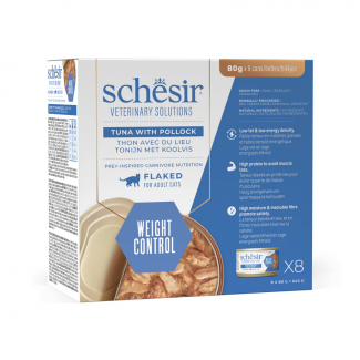 ШЗ ВЕТ консерва коте Weight Control  8х80гр риба тон и мерлуза КЪСЧЕТА
