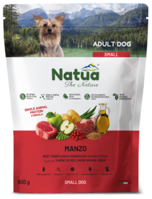 Natua суха храна куче адълт говеждо 0.8кг