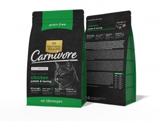 Natural Health суха коте Пиле, картофи и херинга 10 кг