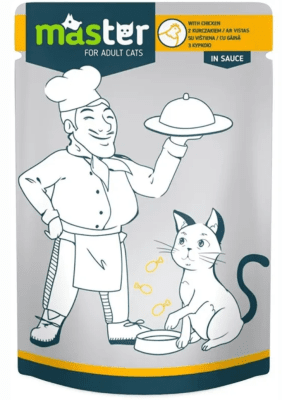 Пауч за котки пиле