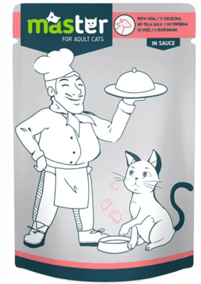 Пауч за котки говеждо