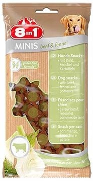 "Minis Beef & Fenel" – лакомство за кучета с говеждо месо и копър 