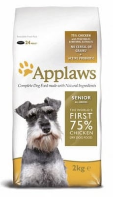 "Dry Dog Chicken Senior" - Гранули с пилешко за възрастни кучета