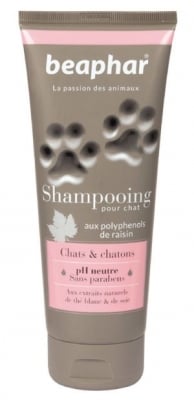 Шампоан за котенца и котки с екстракт от бял чай и коприна