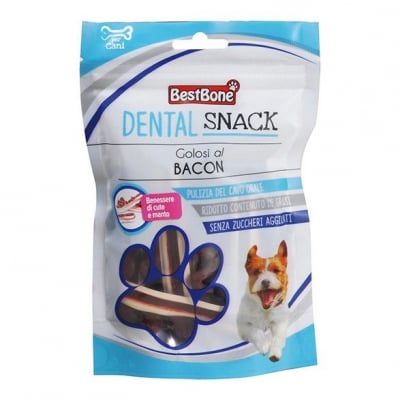 "Best Bone Snacks" - Дентално лакомство за кучета с бекон