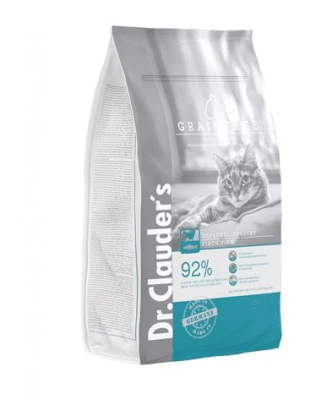 Dr. Clauder Cat Adult Grainfree - беззърнена храна за чувствителни котки - различни разфасовки