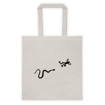 ЕКО ЧАНТА ЗМИЯ И ЖАБА, ПАМУК