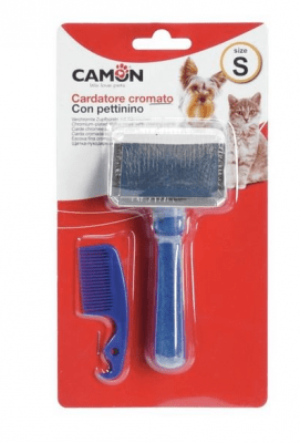 Четка за малки кучета с гребен Camon