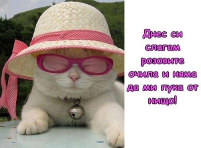 Да погледнем на живота през розови очила