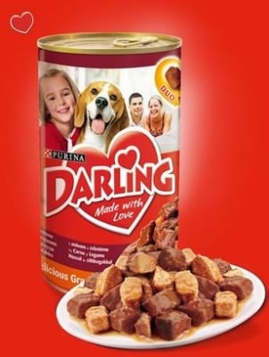 "Purina" - Хапки месо и дроб 