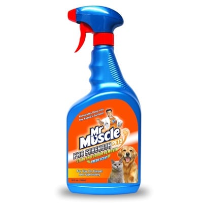 Препарат против петна и миризми - Mr Muscle Pro Stain & Odour Remover - две разфасовки