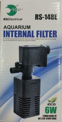RS-148E Вътрешен филтър за аквариум - 500л/ч
