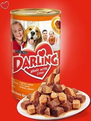 "Purina" - Месни хапки с пиле и пуйка 