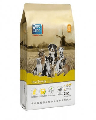 CAROCROC LOW ENERGY 22/8 - Пълноценна суха храна за кучета в зряла възраст с намалени енергийни нужди или предразположени към напълняване - 15.00кг
