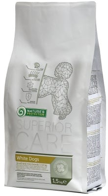 "SUPERIOR CARE" - Храна за кучета с бяла козина