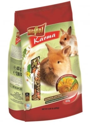 "Карма" - Комплексна храна за декоративни зайчета 