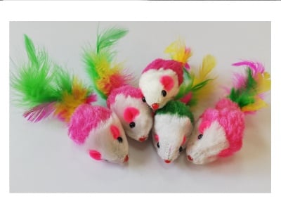 Играчка за коте мишка - 1 брой