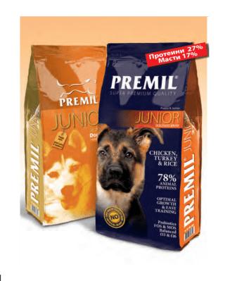 Junior - за подрастващи кучета от средни и едри породи, 15 кг