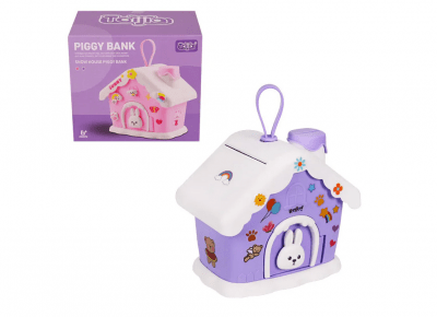 Касичка Къщичка със зайче