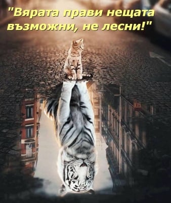 Какво прави вярата?