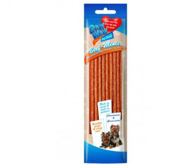 Бийф Минис - пръчки с високо колагеново съдържание за здрави стави и блестяща козина, 75 гр