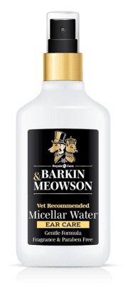 Barkin & Meowson Ear Micellar Water – Мицеларна вода за почистване на уши за кучета и котки, 150мл.