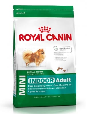 "Mini Indoor Adult" - Храна за кучета от дребни породи, отглеждани предимно в затворени помещения 