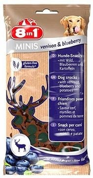 "Minis Venison & Blueberry" – Лакомство за кучета с еленско месо и боровинки