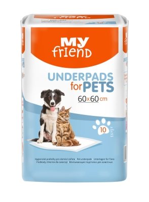 Хигиенни подложки My Friend за домашни любимци, 10 броя в опаковка