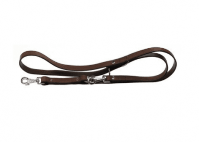 Кожен нашийник за кучета от биволка кожа - подходящ за трениране - различни размери